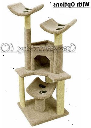 Bygning kat ejerlejligheder og huse: møbler planer. Fastgør to af polerne til bunden med en lang bolt og bruge vinkelbeslag på alle sider af polerne til at give stabilitet.